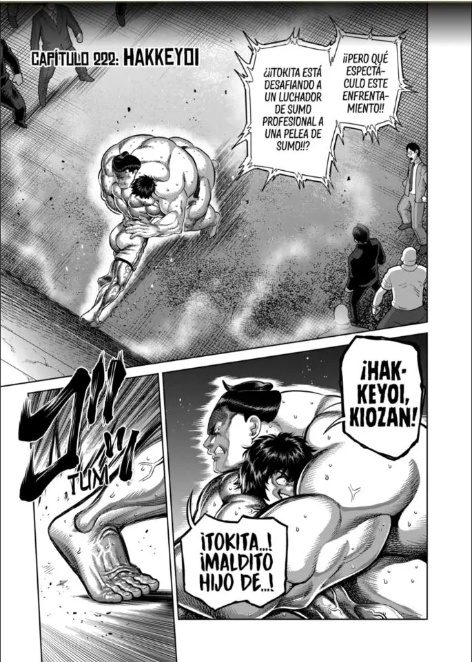 Kengan Omega capítulo 222 página 1