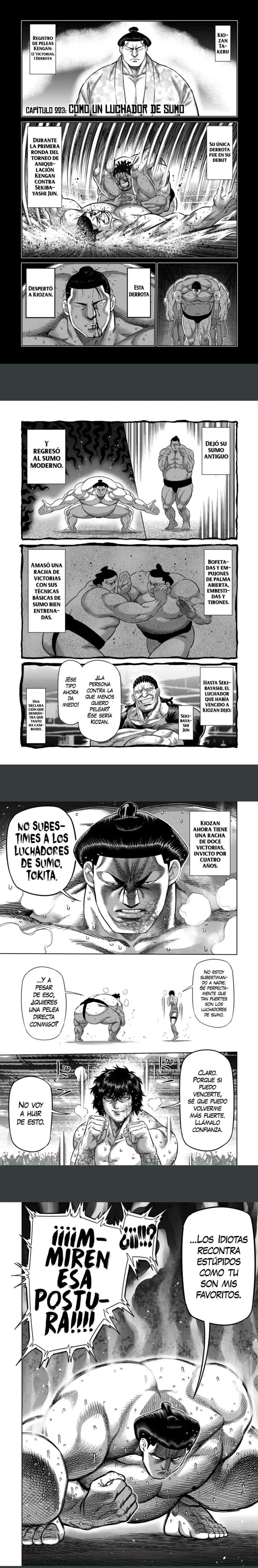 Kengan Omega capítulo 223 página 1