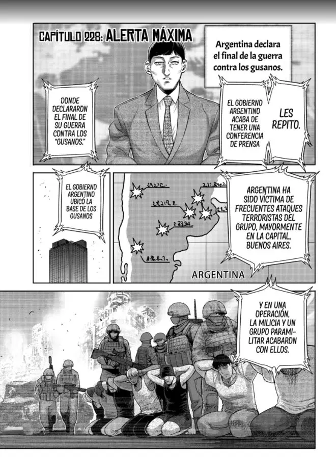 Kengan Omega capítulo 228 página 1
