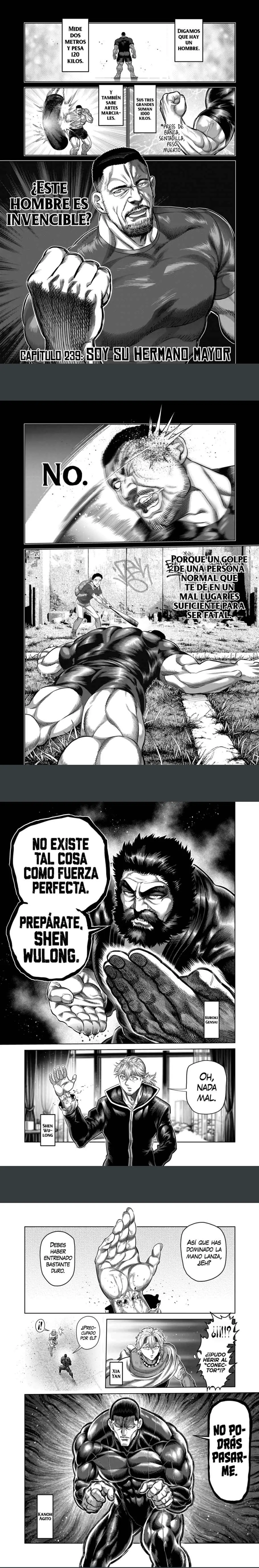 Kengan Omega capítulo 239 página 1