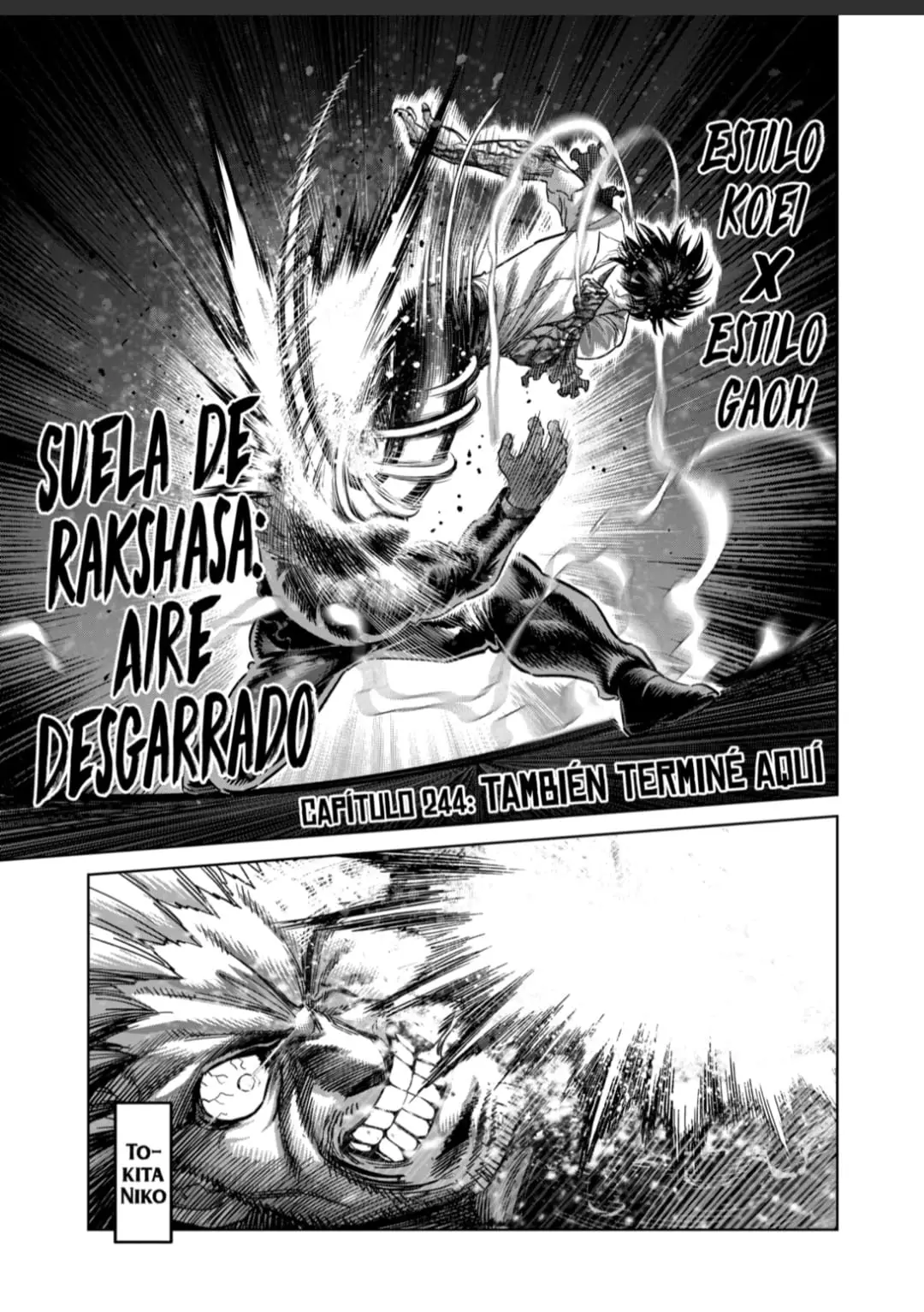 Kengan Omega capítulo 244 página 1