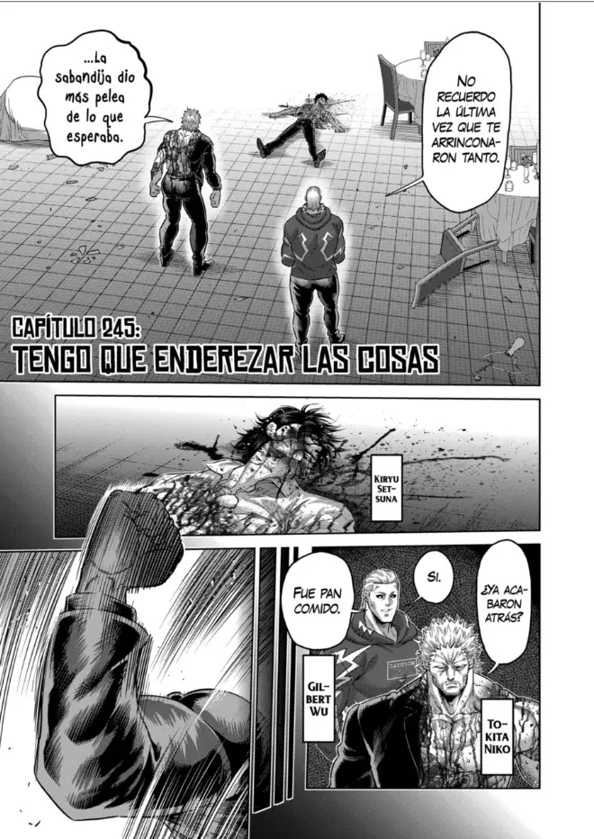 Kengan Omega capítulo 245 página 1