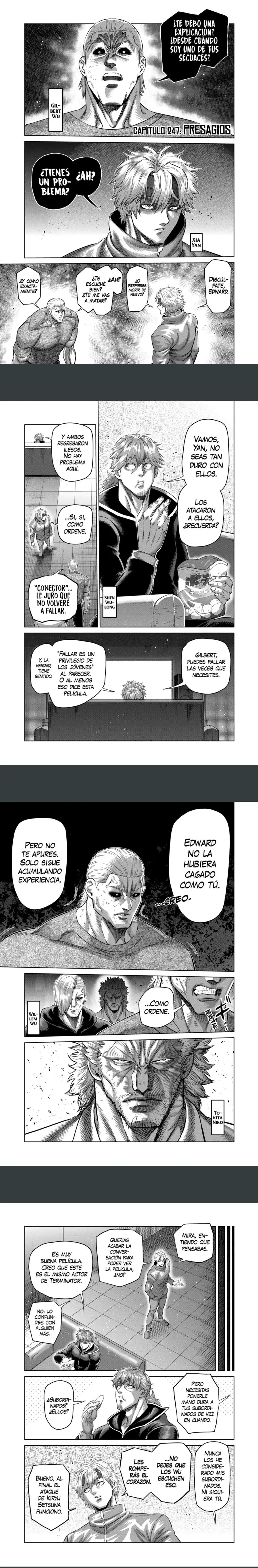 Kengan Omega capítulo 247 página 1