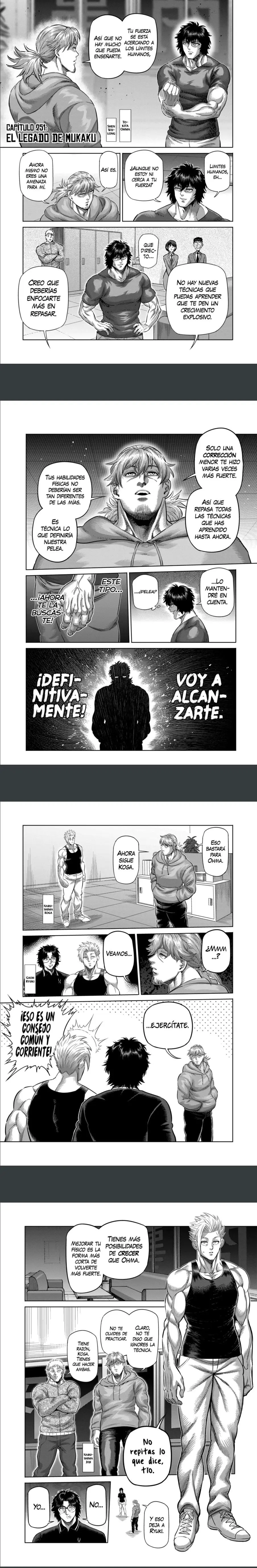 Kengan Omega capítulo 251 página 1