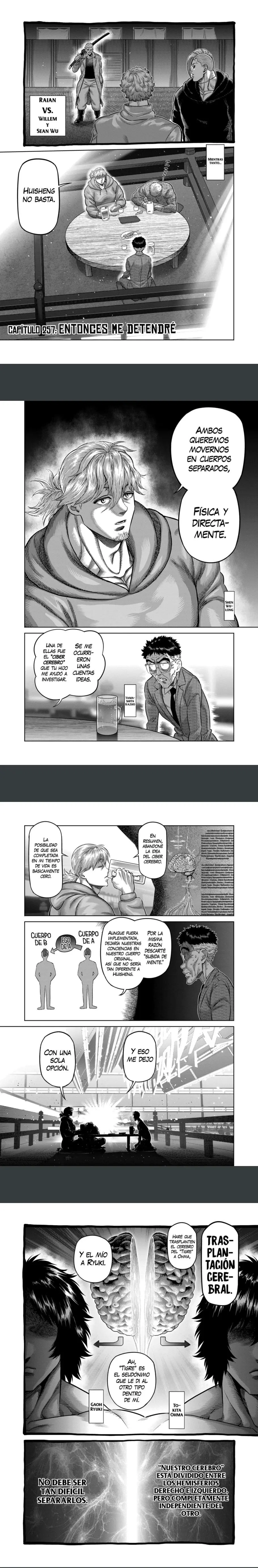 Kengan Omega capítulo 257 página 1