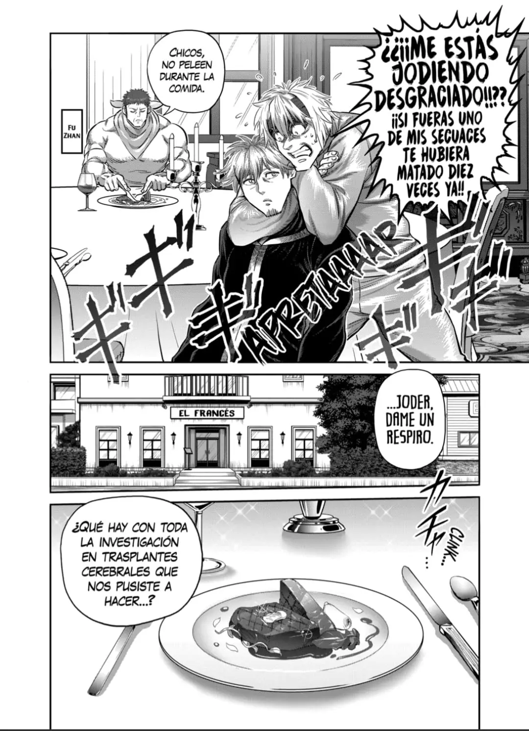 Kengan Omega capítulo 258 página 10