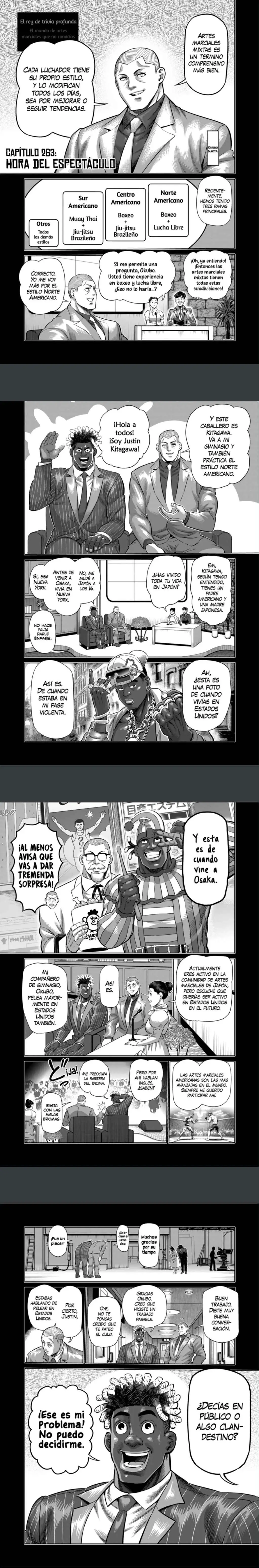 Kengan Omega capítulo 263 página 1