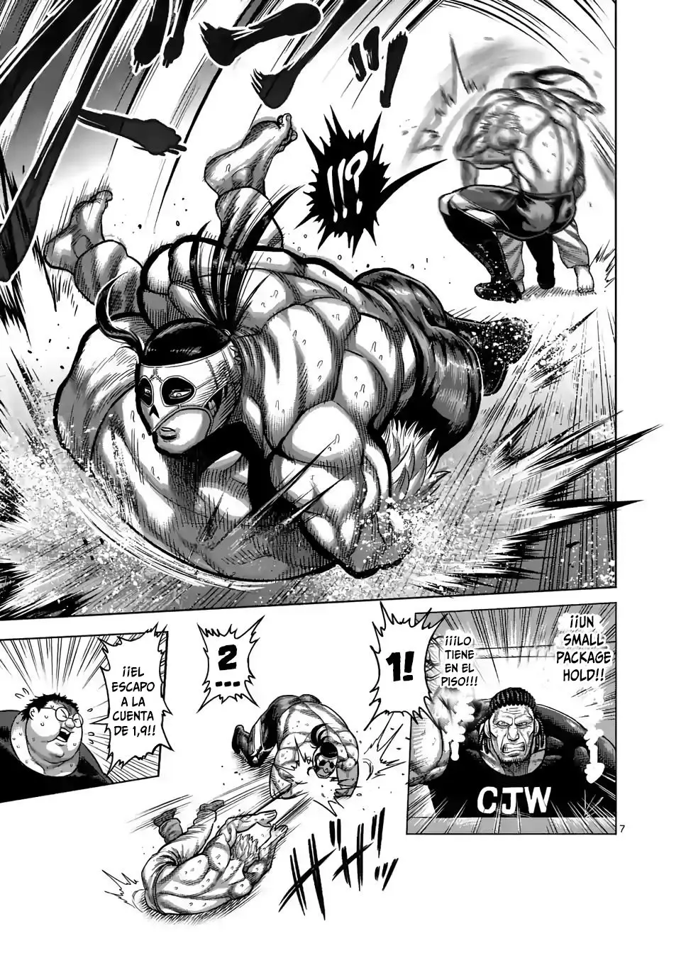 Kengan Omega capítulo 27 página 8