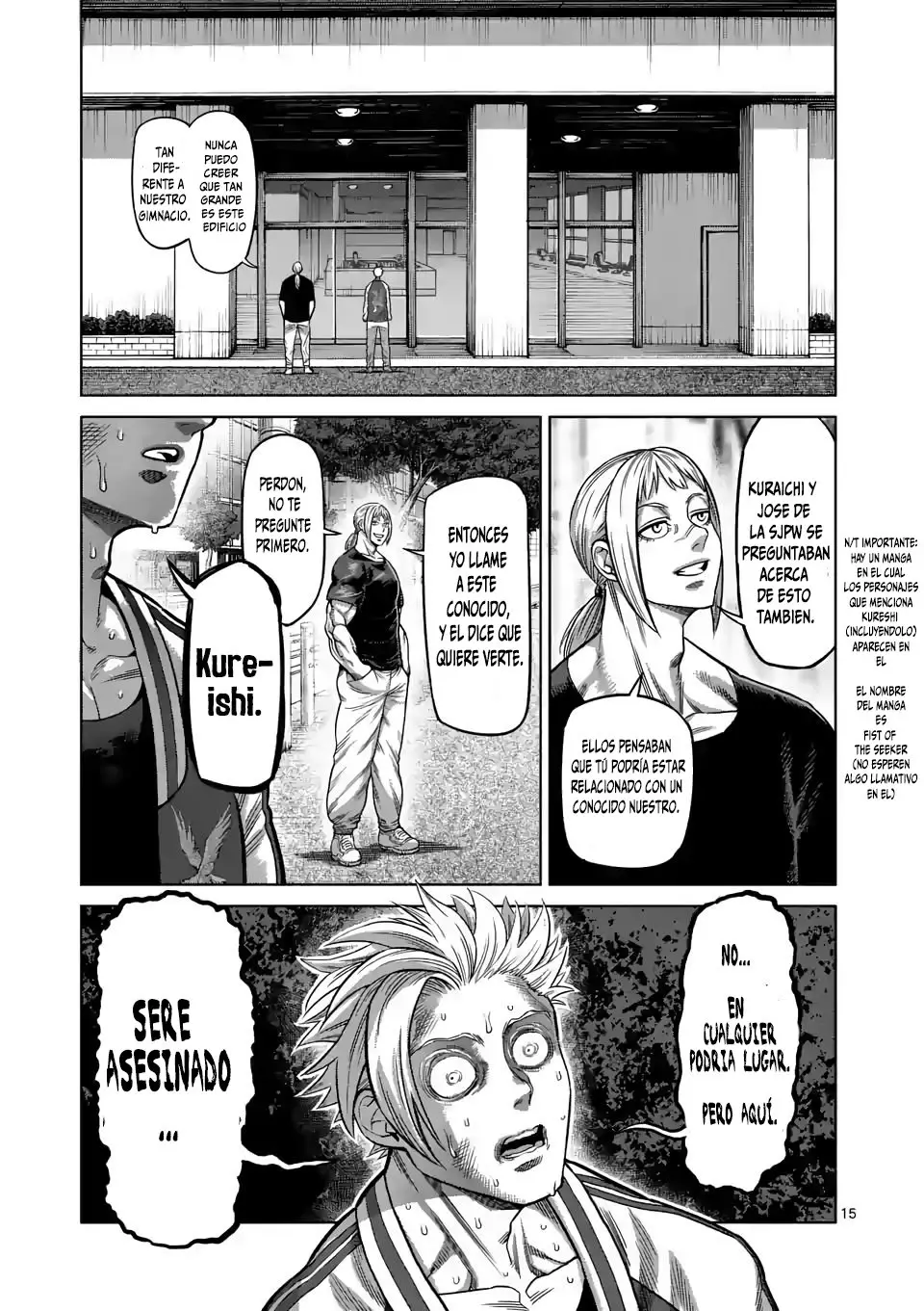 Kengan Omega capítulo 27 página 16