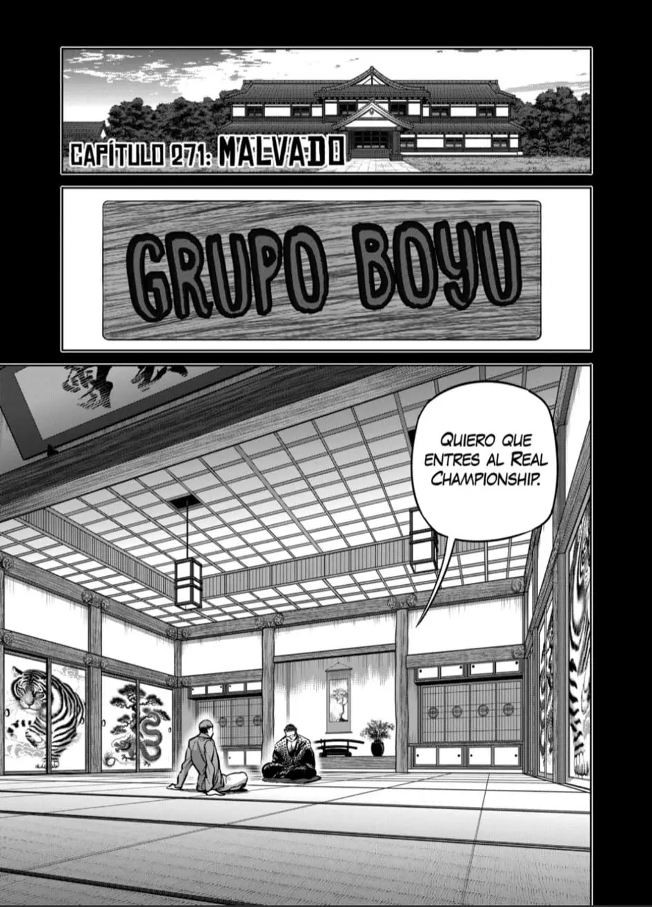 Kengan Omega capítulo 271 página 1