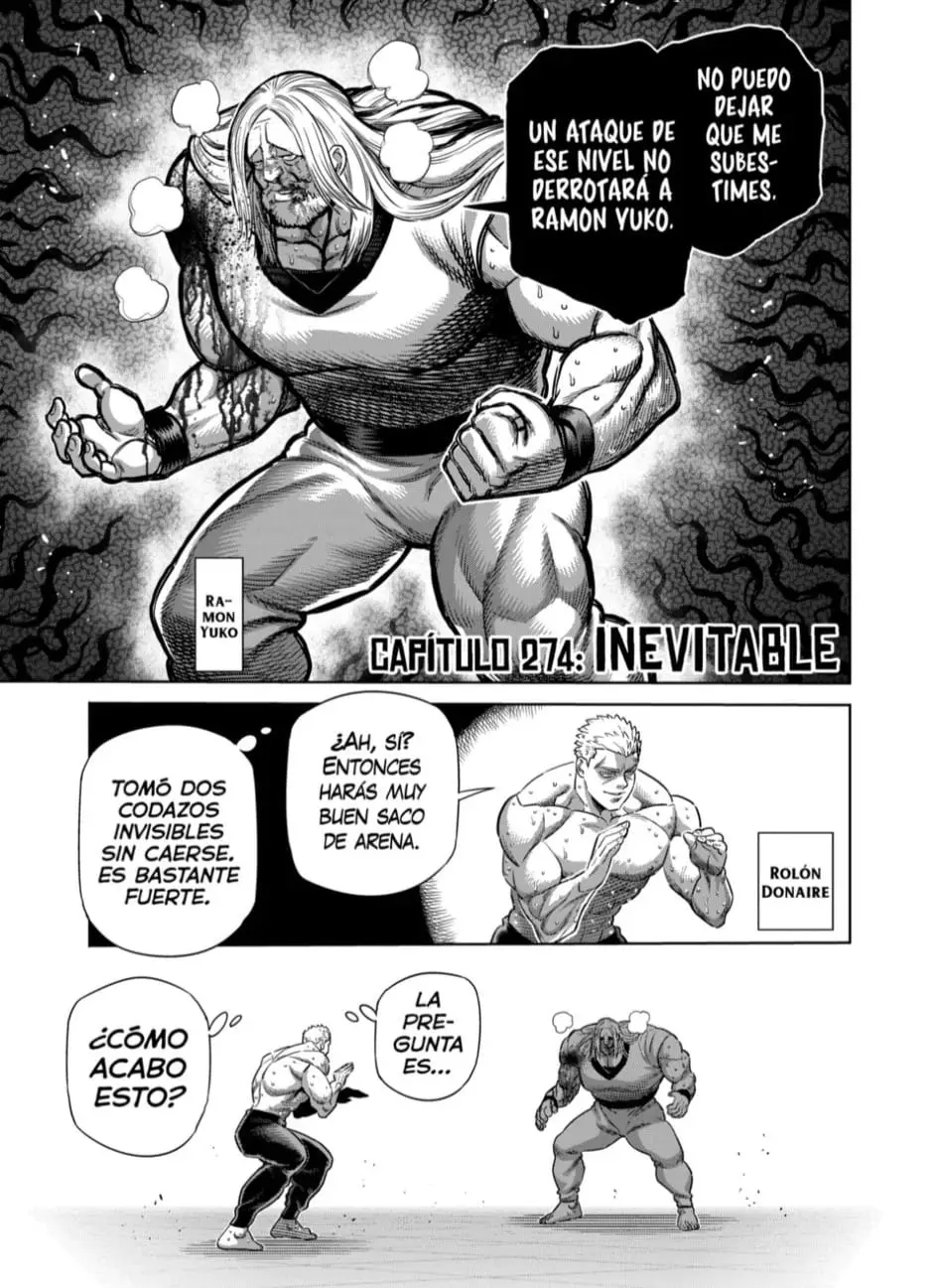 Kengan Omega capítulo 274 página 1