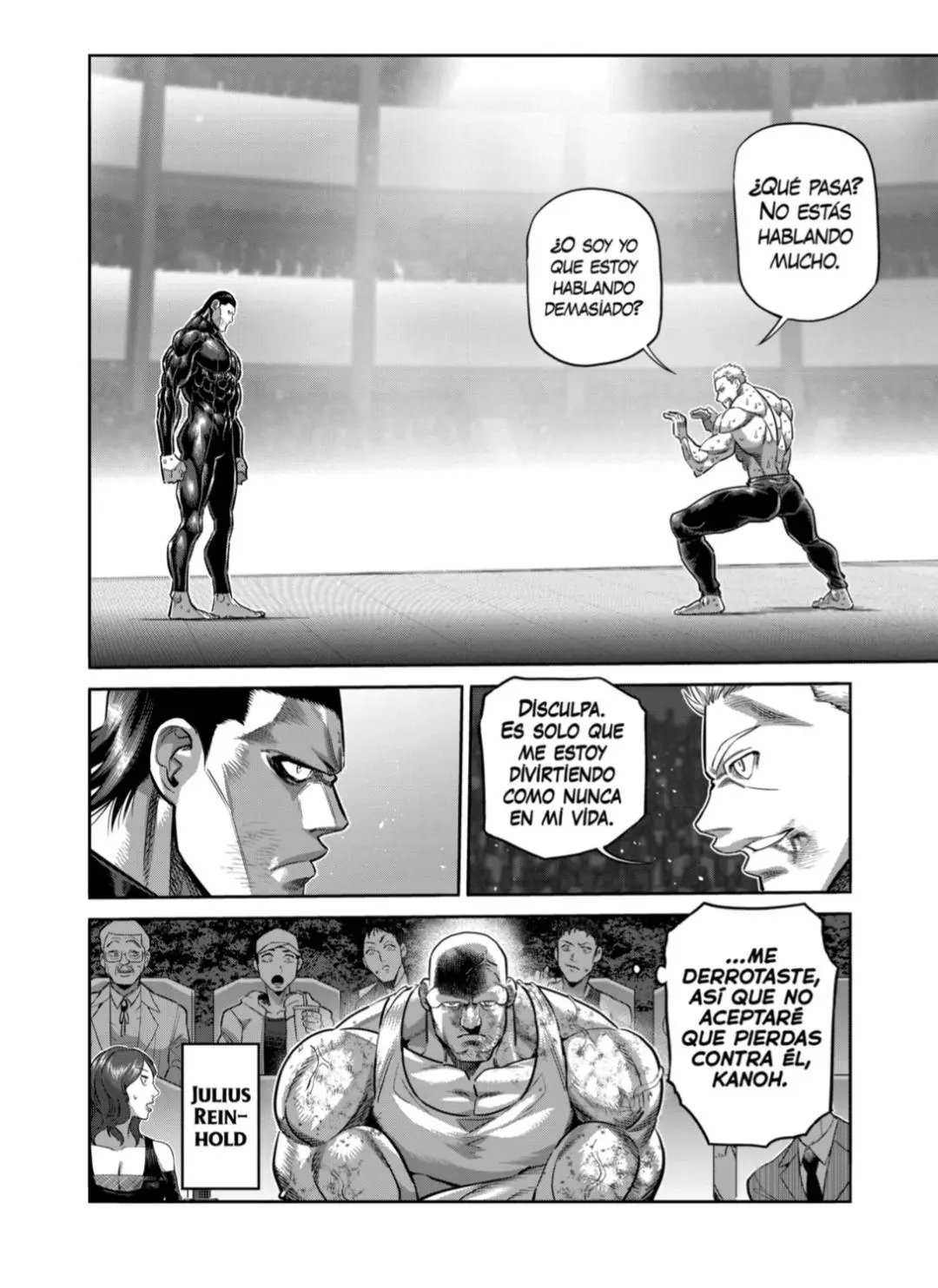 Kengan Omega capítulo 279 página 10