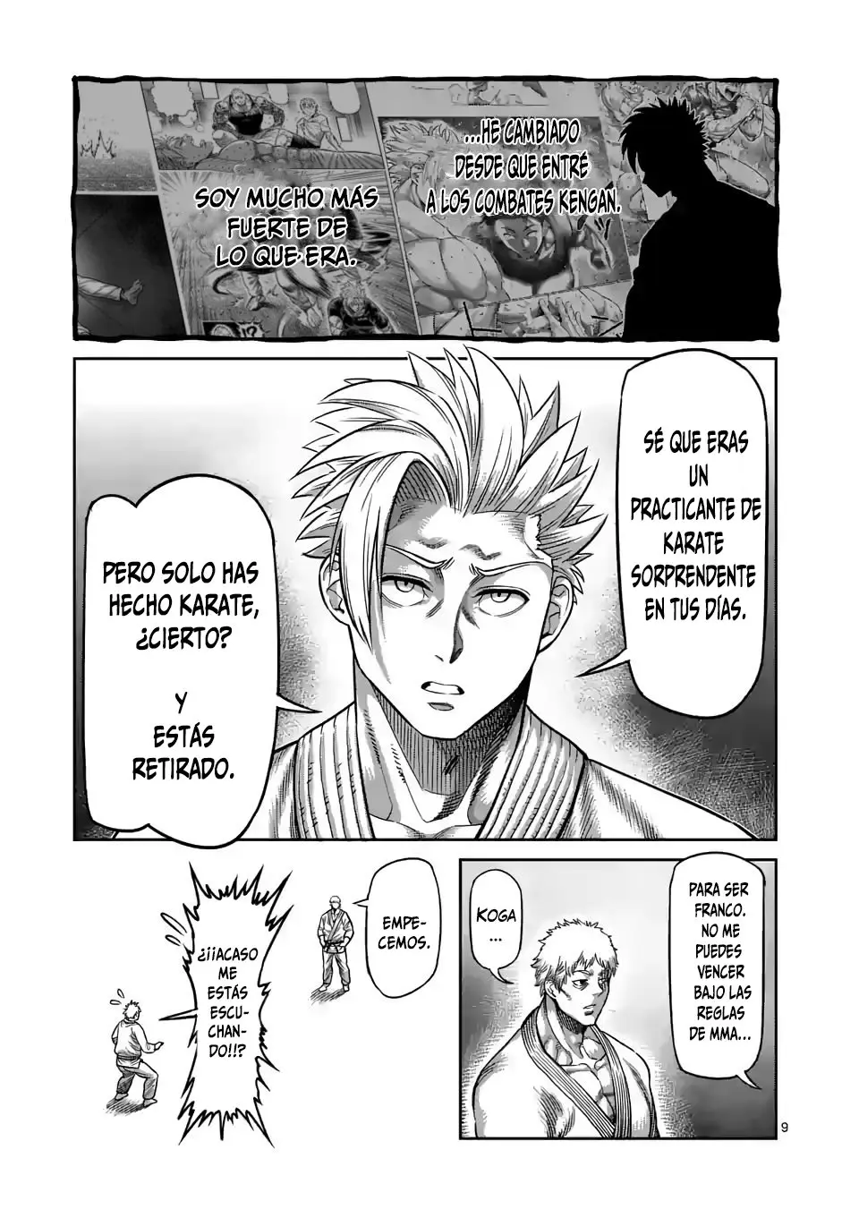 Kengan Omega capítulo 28 página 10