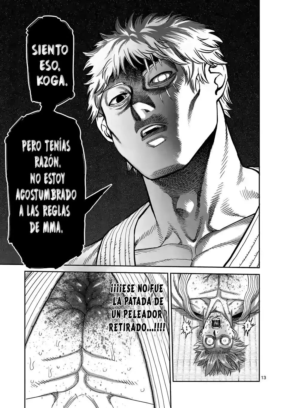 Kengan Omega capítulo 28 página 14