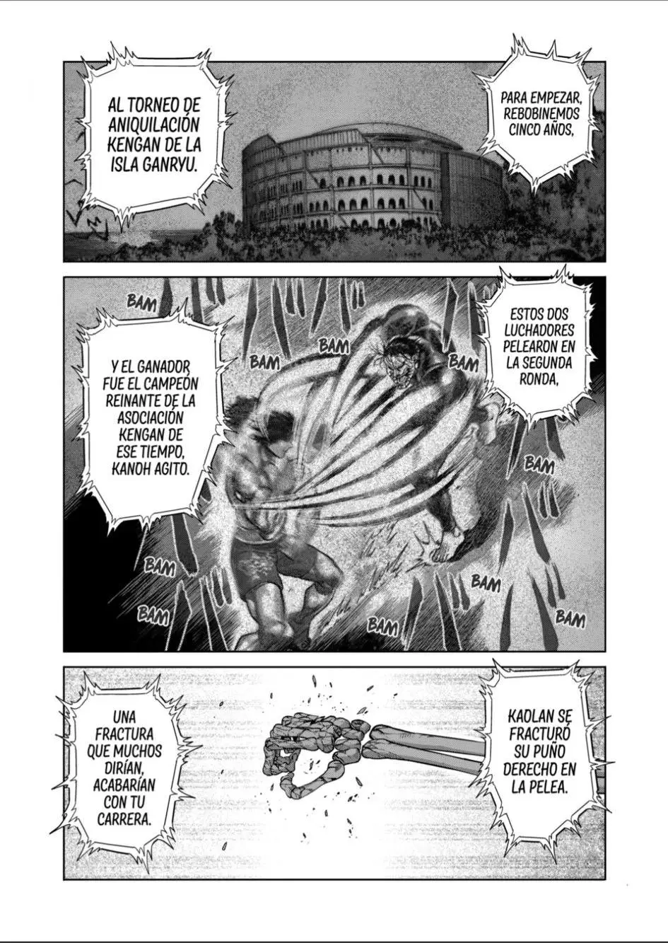 Kengan Omega capítulo 281 página 3