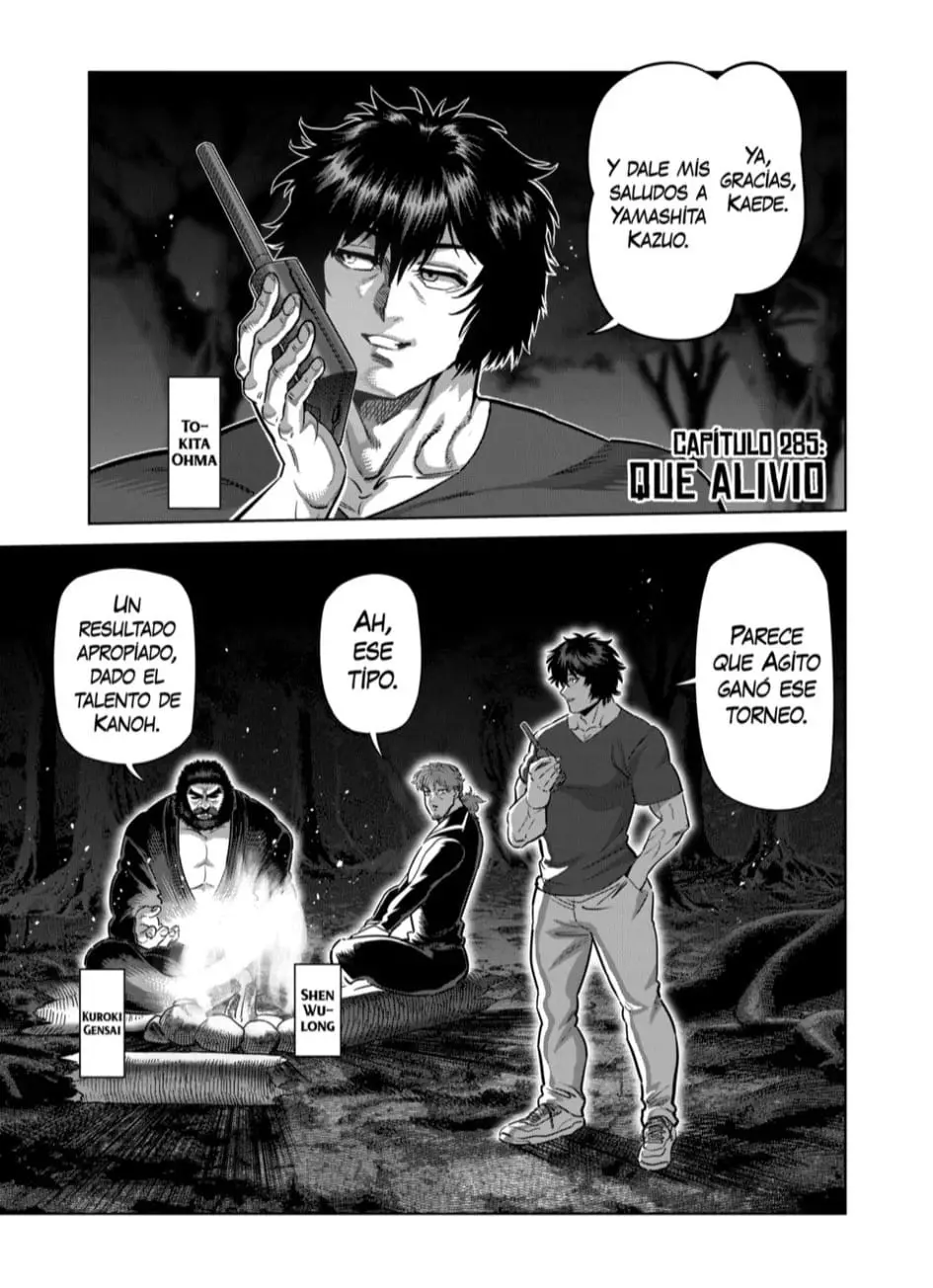 Kengan Omega capítulo 285 página 1
