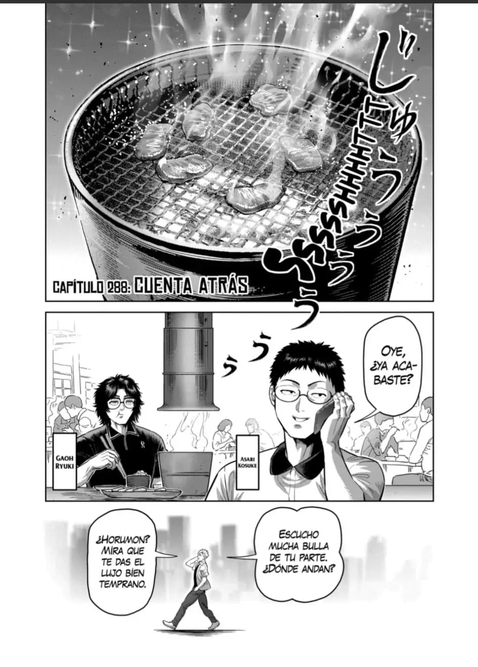 Kengan Omega capítulo 288 página 1