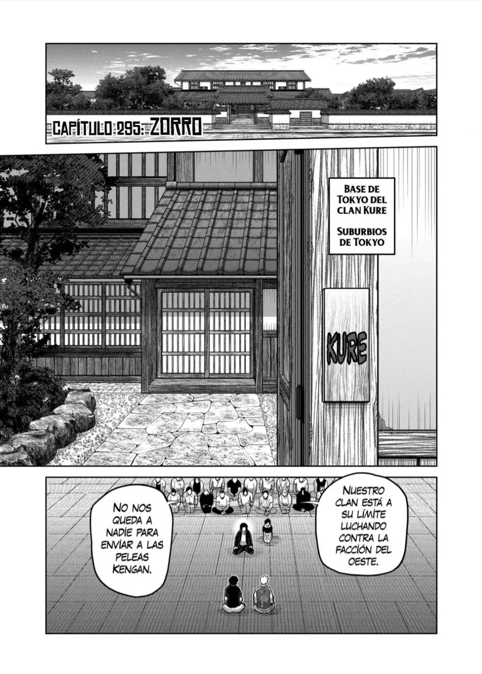 Kengan Omega capítulo 295 página 1