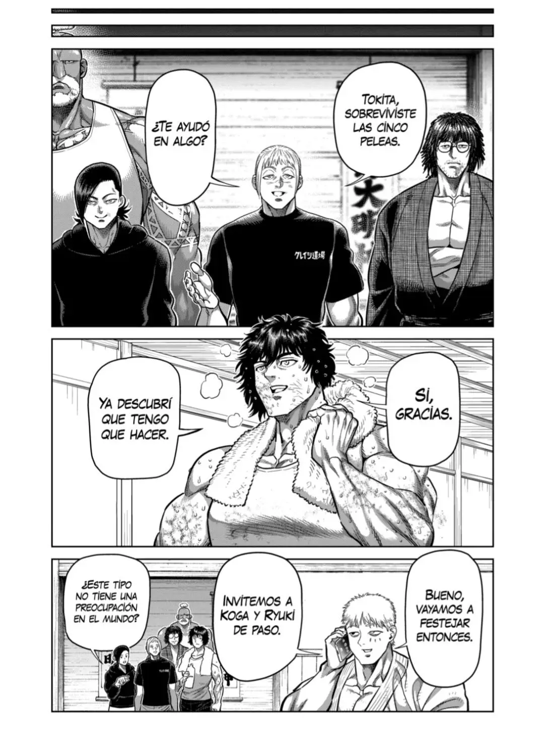 Kengan Omega capítulo 300 página 17