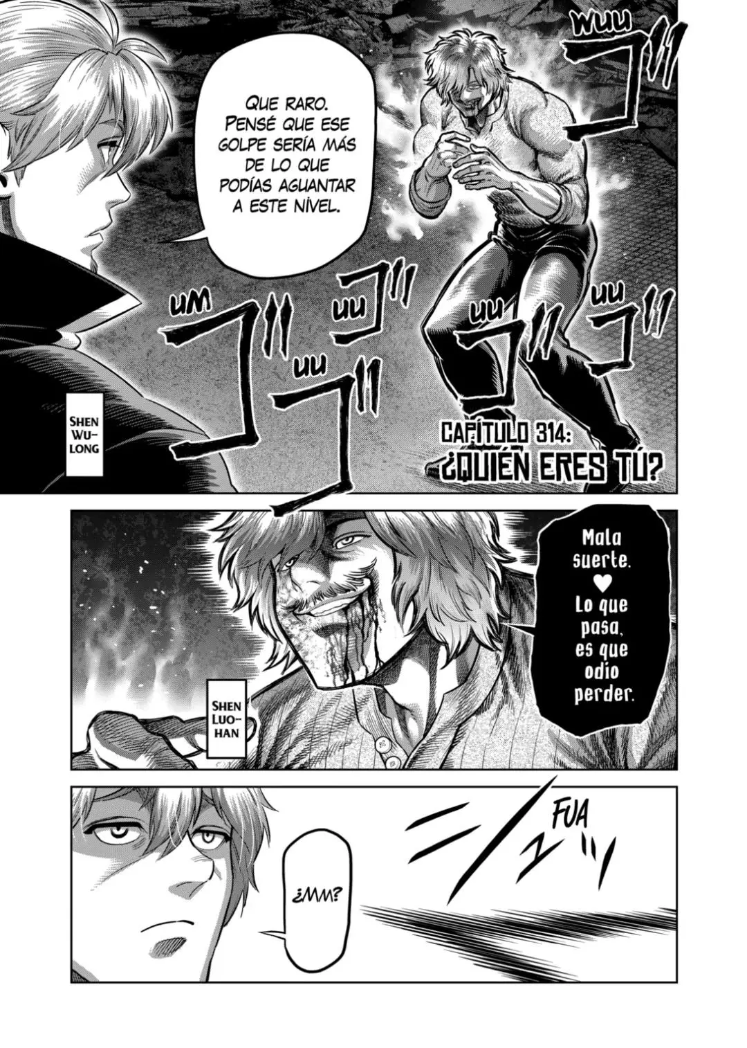 Kengan Omega capítulo 314 página 1