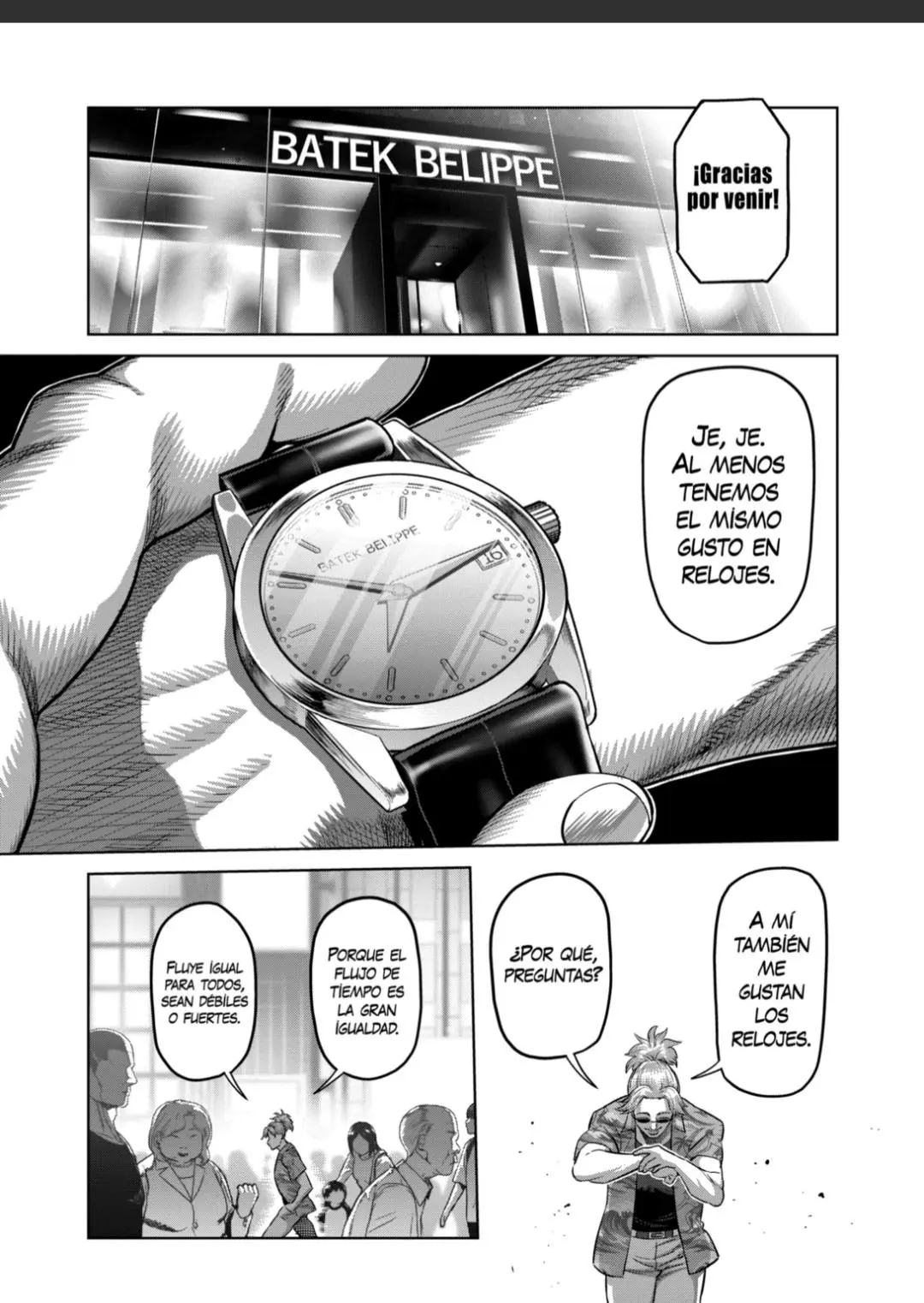 Kengan Omega capítulo 315 página 7