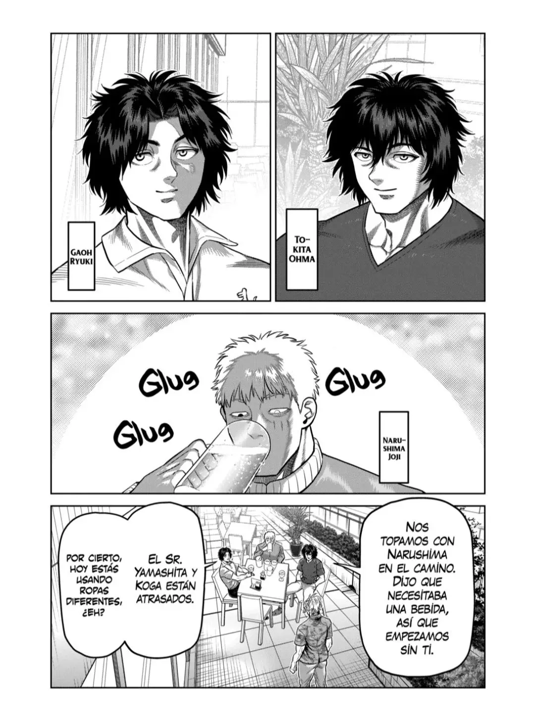 Kengan Omega capítulo 315 página 10