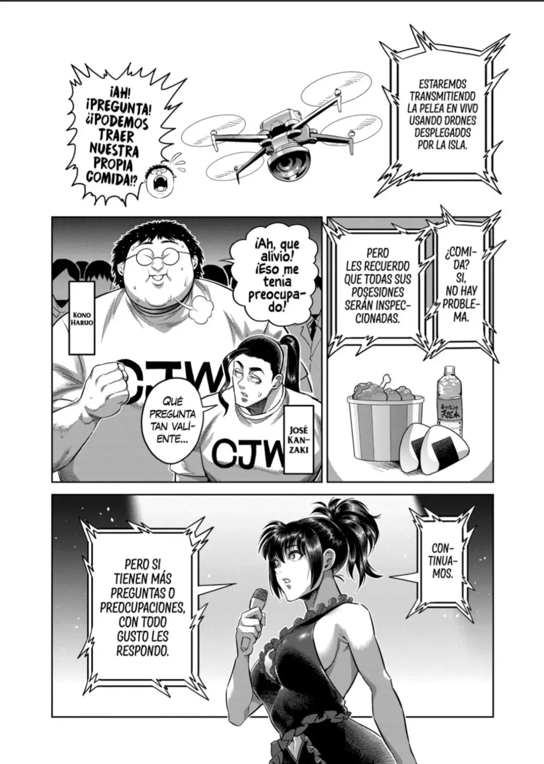 Kengan Omega capítulo 318 página 8