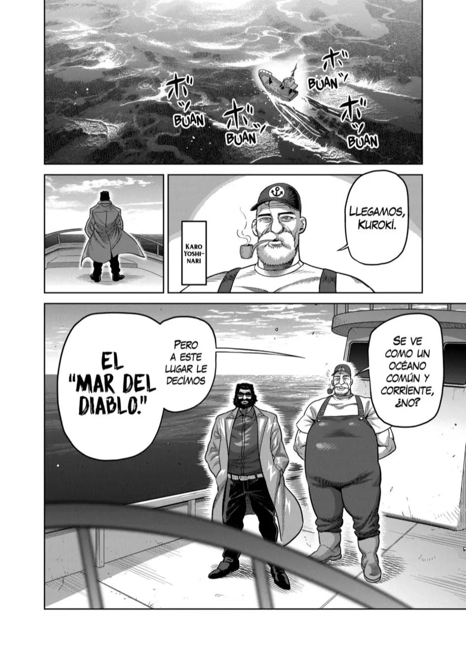 Kengan Omega capítulo 321 página 2