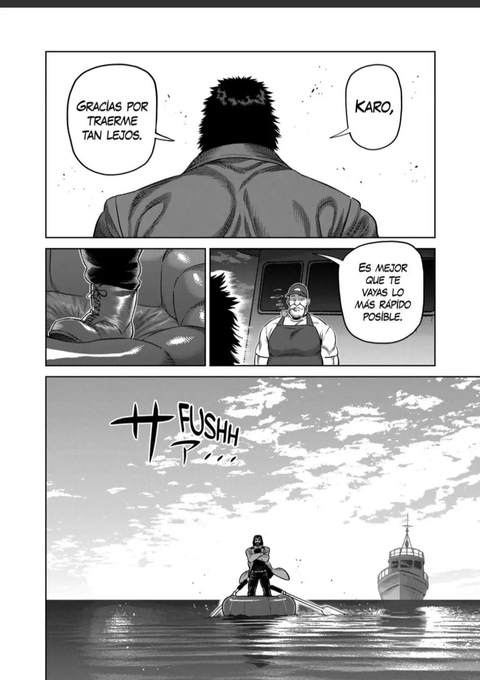 Kengan Omega capítulo 321 página 4