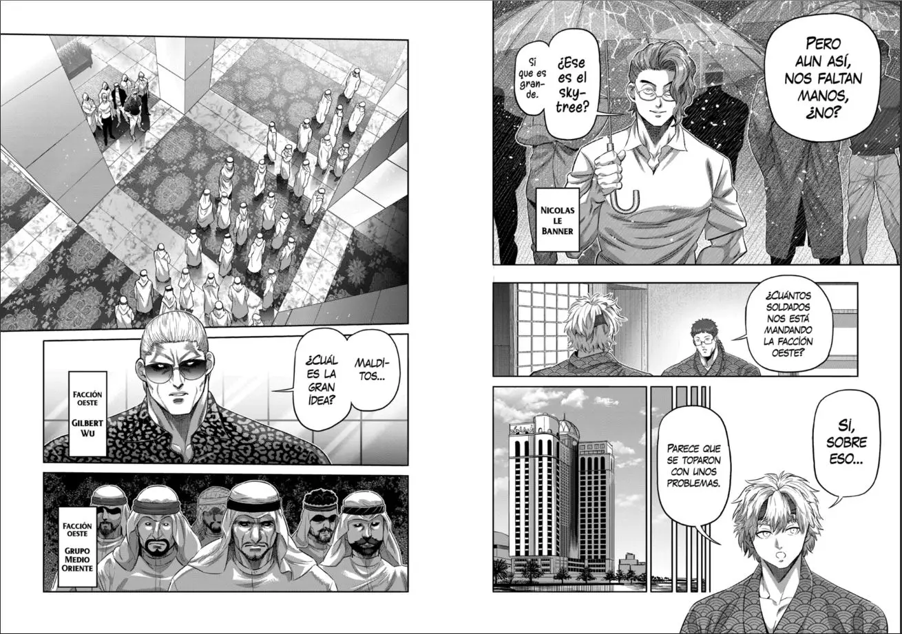 Kengan Omega capítulo 322 página 8