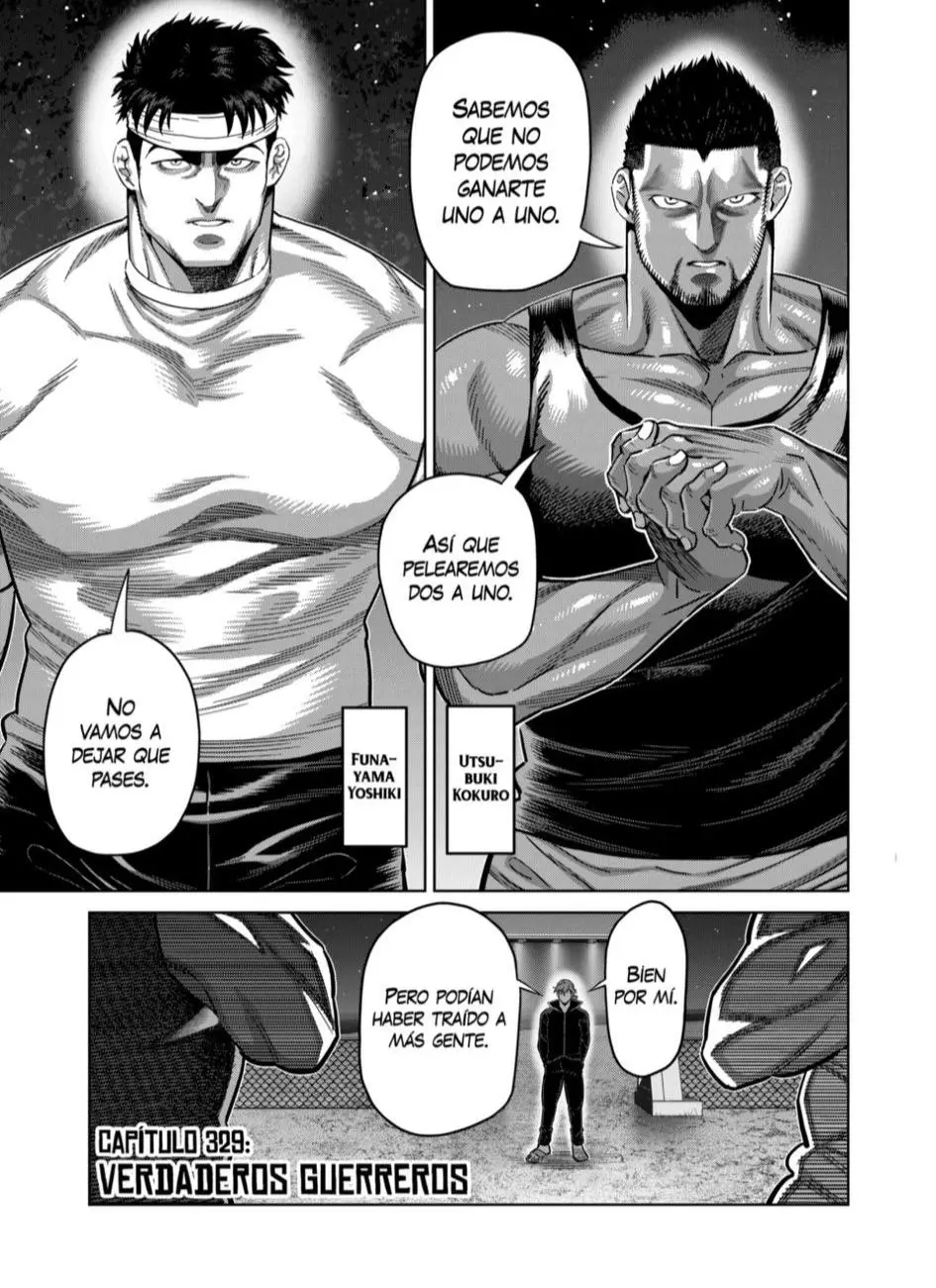 Kengan Omega capítulo 329 página 1