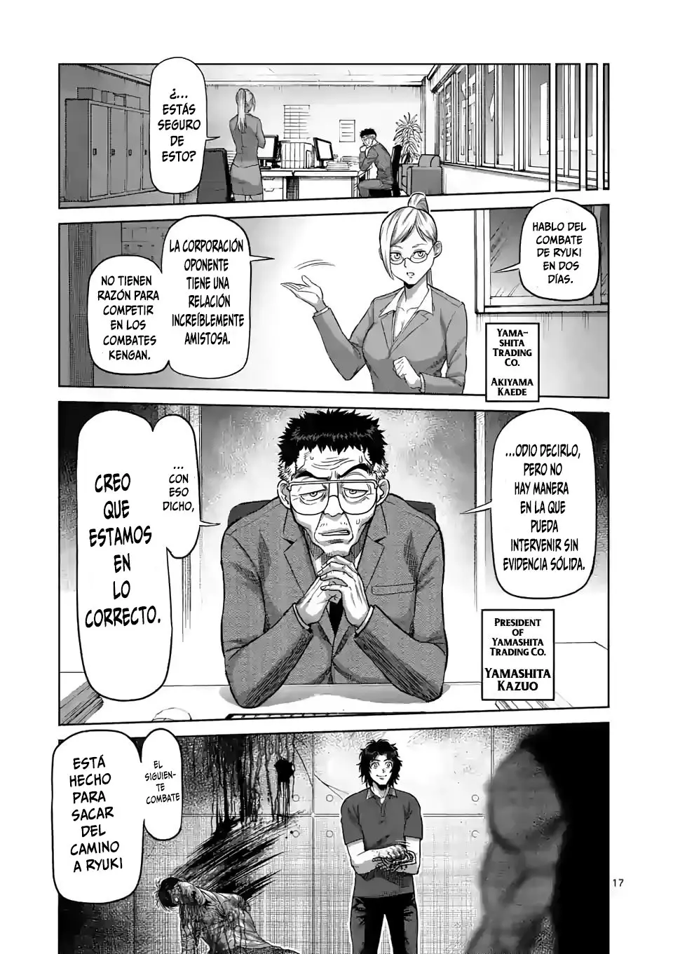 Kengan Omega capítulo 33 página 18