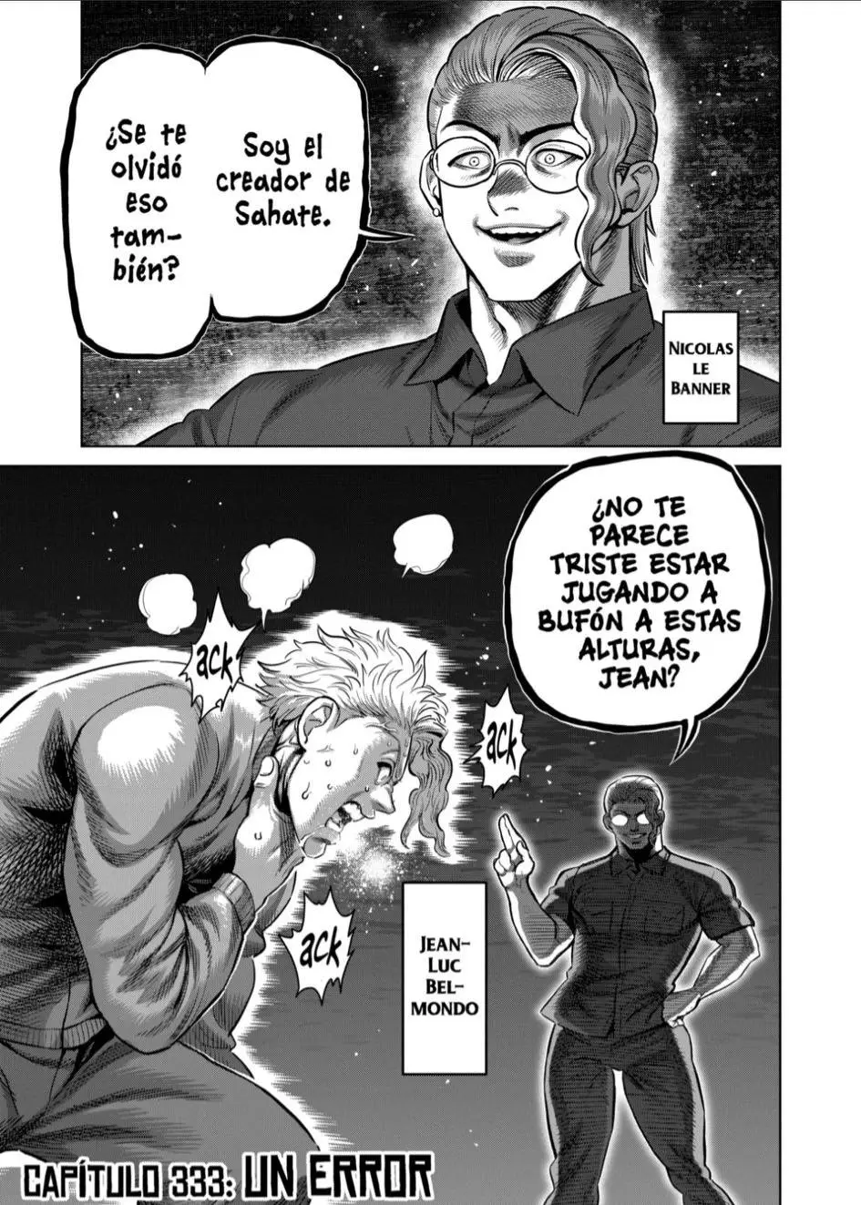 Kengan Omega capítulo 333 página 1
