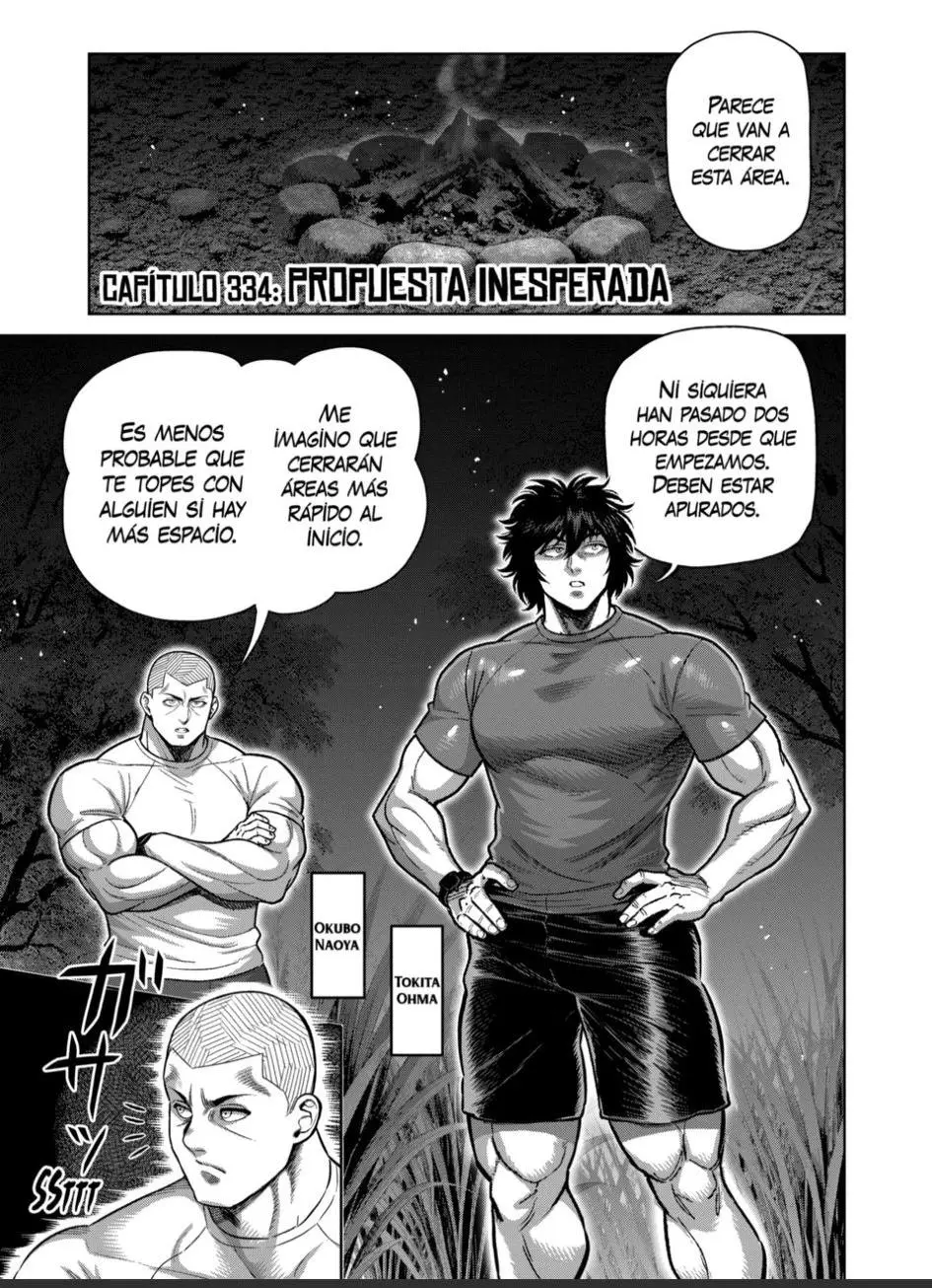 Kengan Omega capítulo 334 página 1