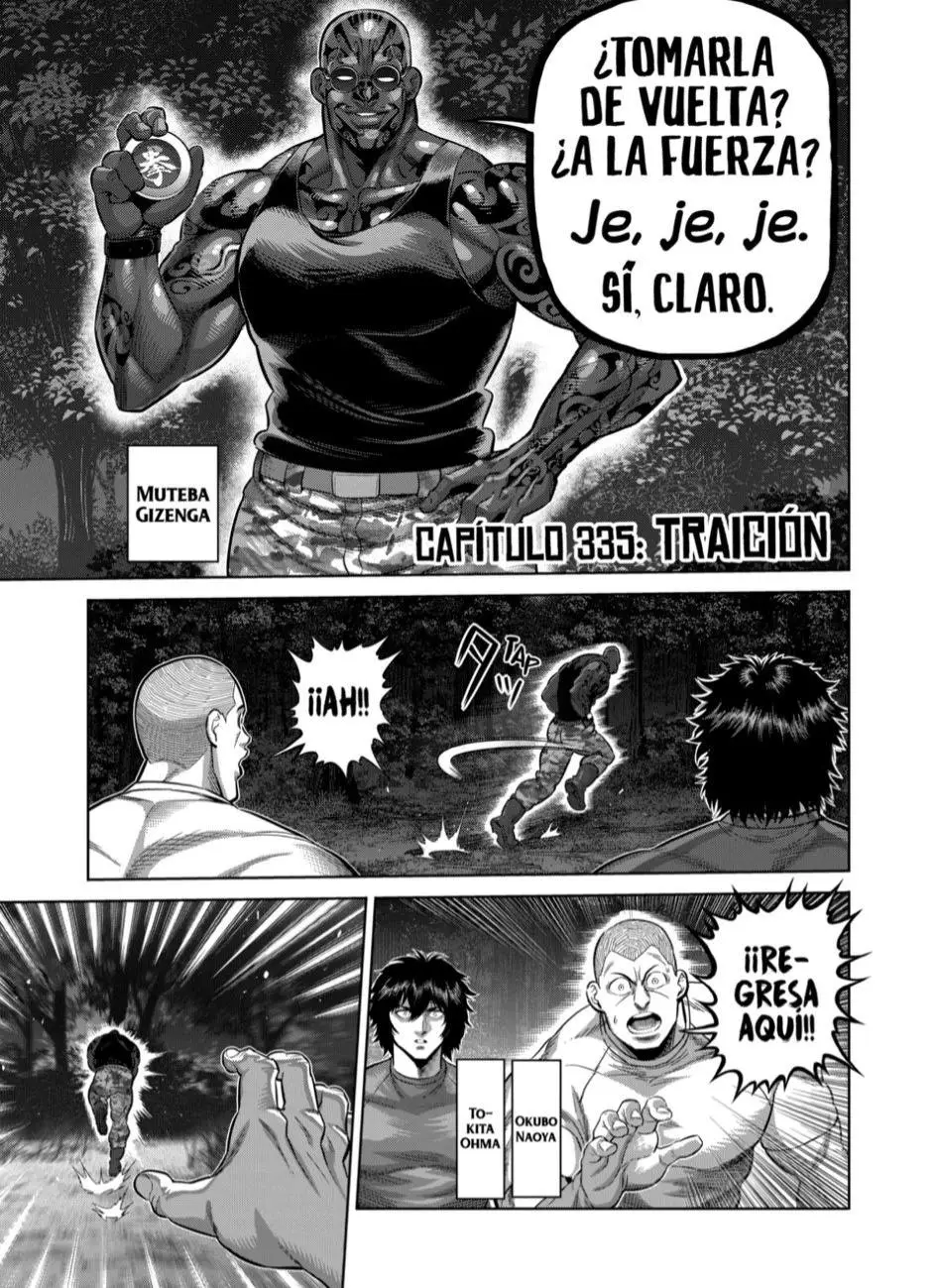 Kengan Omega capítulo 335 página 1
