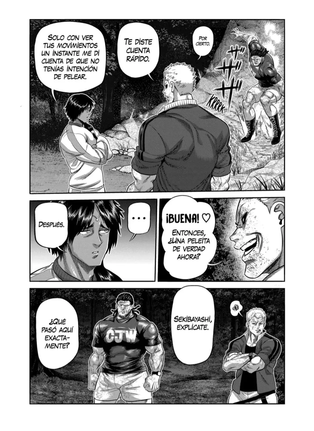 Kengan Omega capítulo 338 página 15