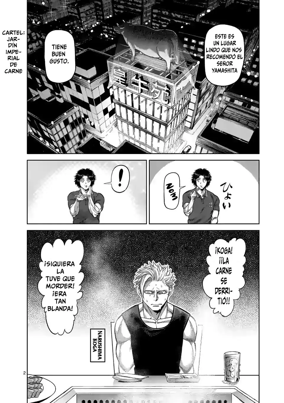 Kengan Omega capítulo 34 página 3