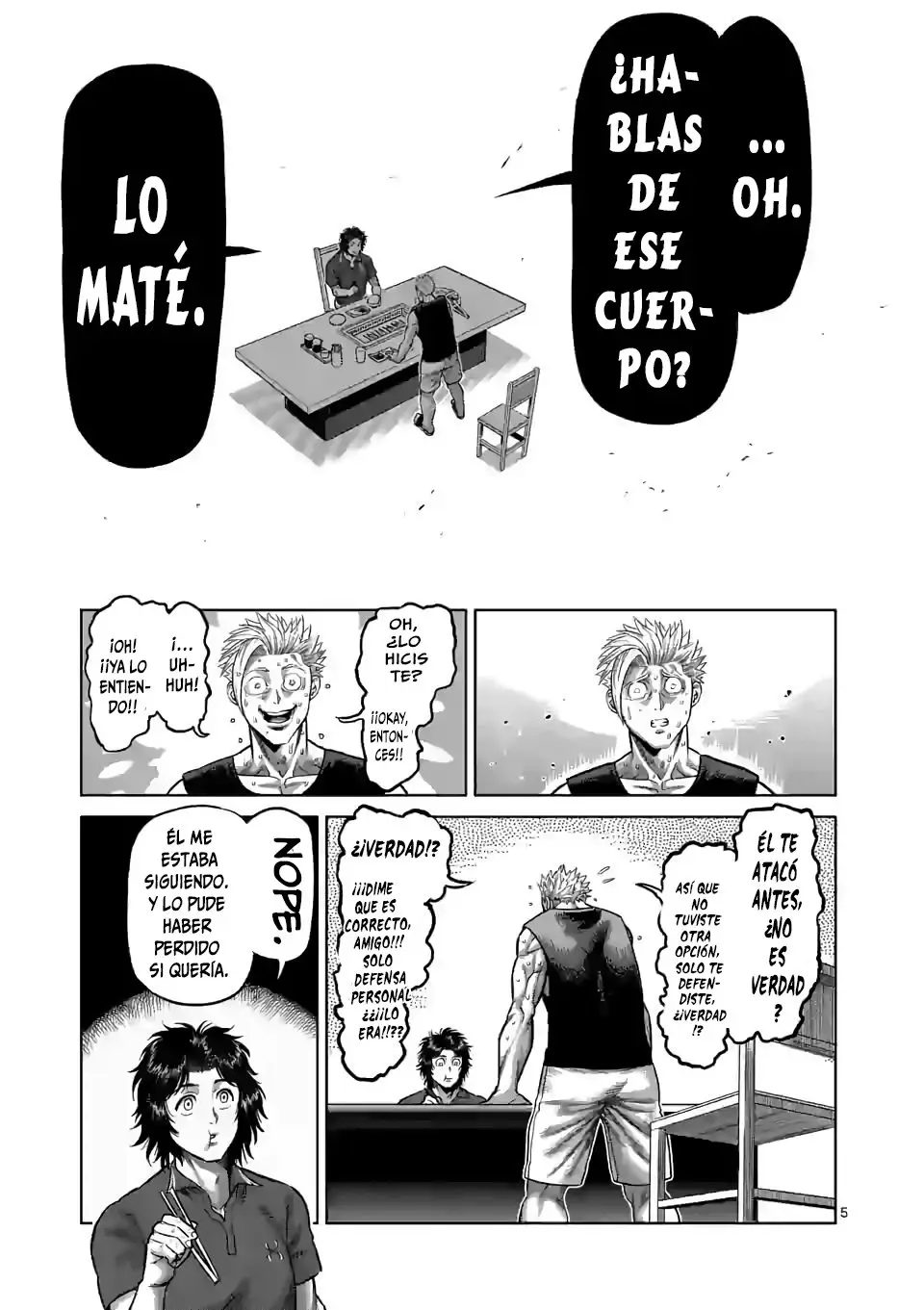 Kengan Omega capítulo 34 página 6