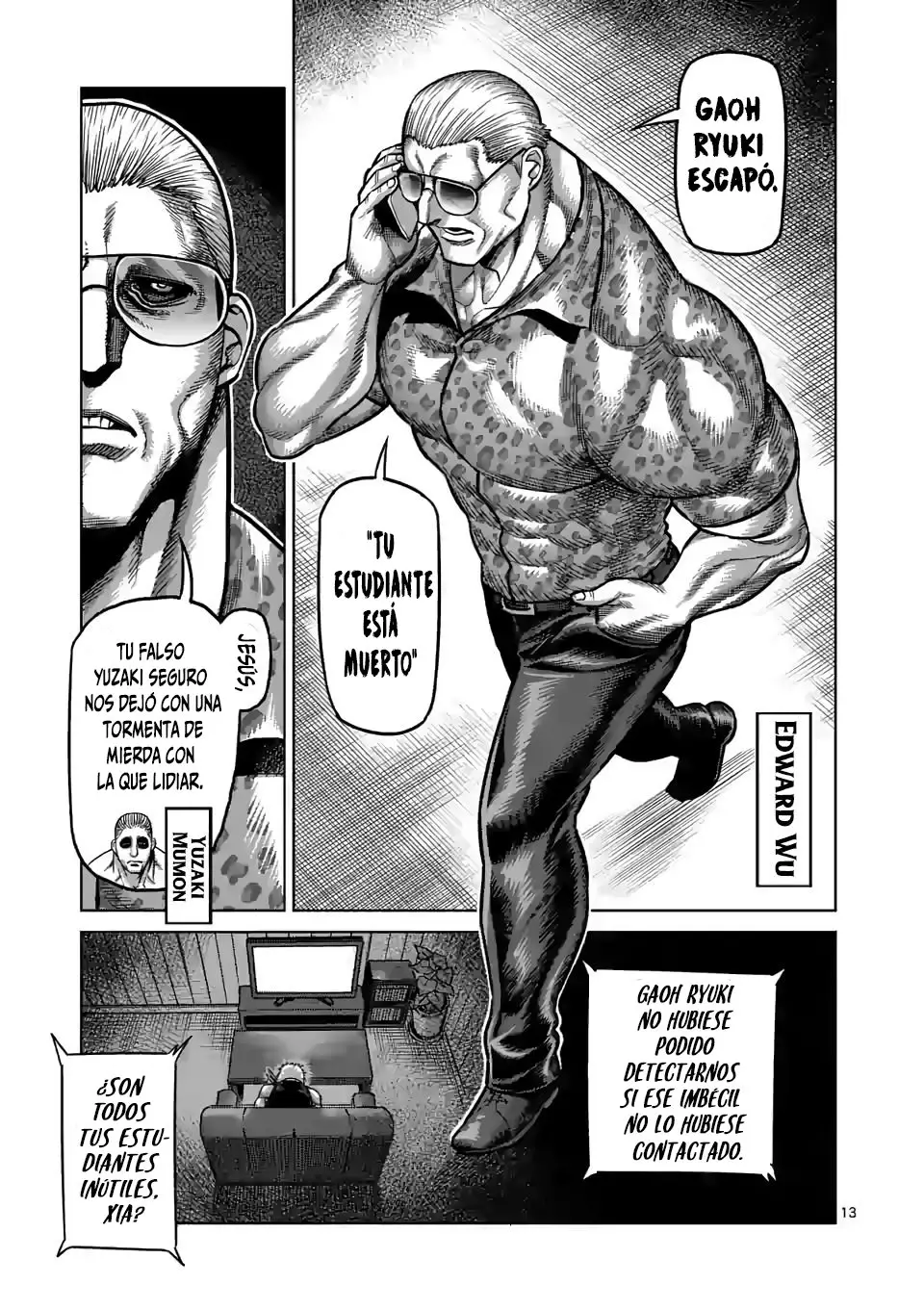 Kengan Omega capítulo 34 página 14