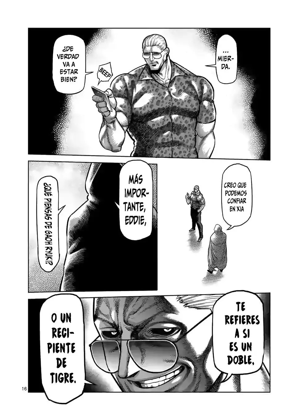 Kengan Omega capítulo 34 página 17