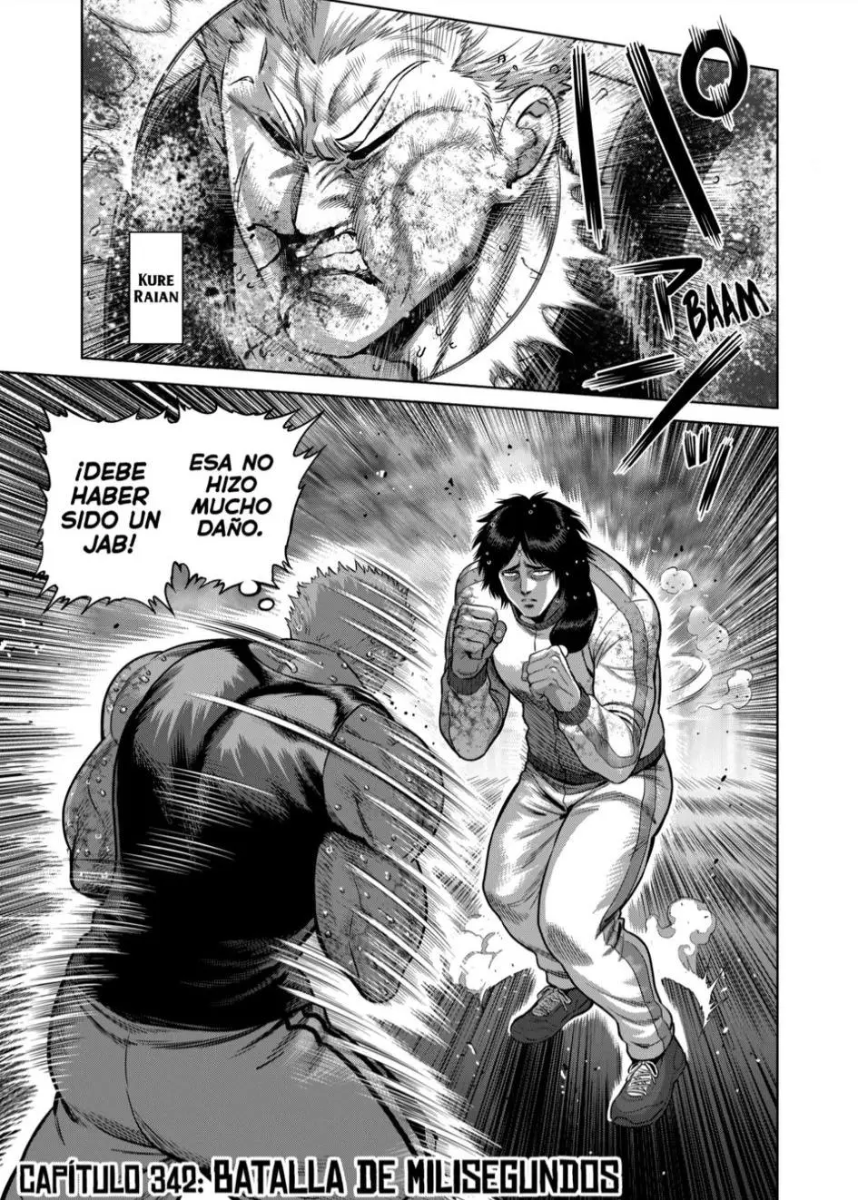 Kengan Omega capítulo 342 página 1