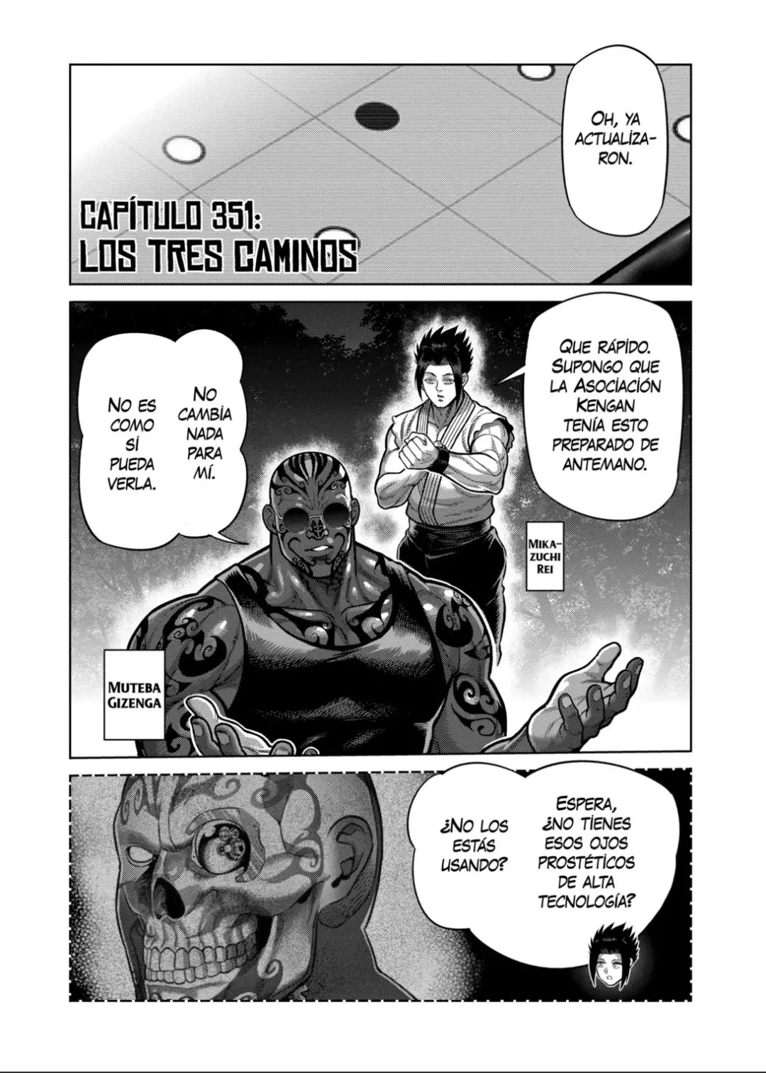 Kengan Omega capítulo 351 página 2