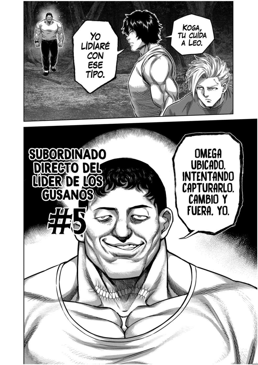 Kengan Omega capítulo 357 página 16