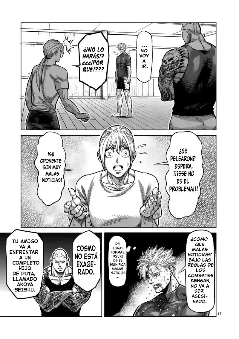 Kengan Omega capítulo 36 página 18