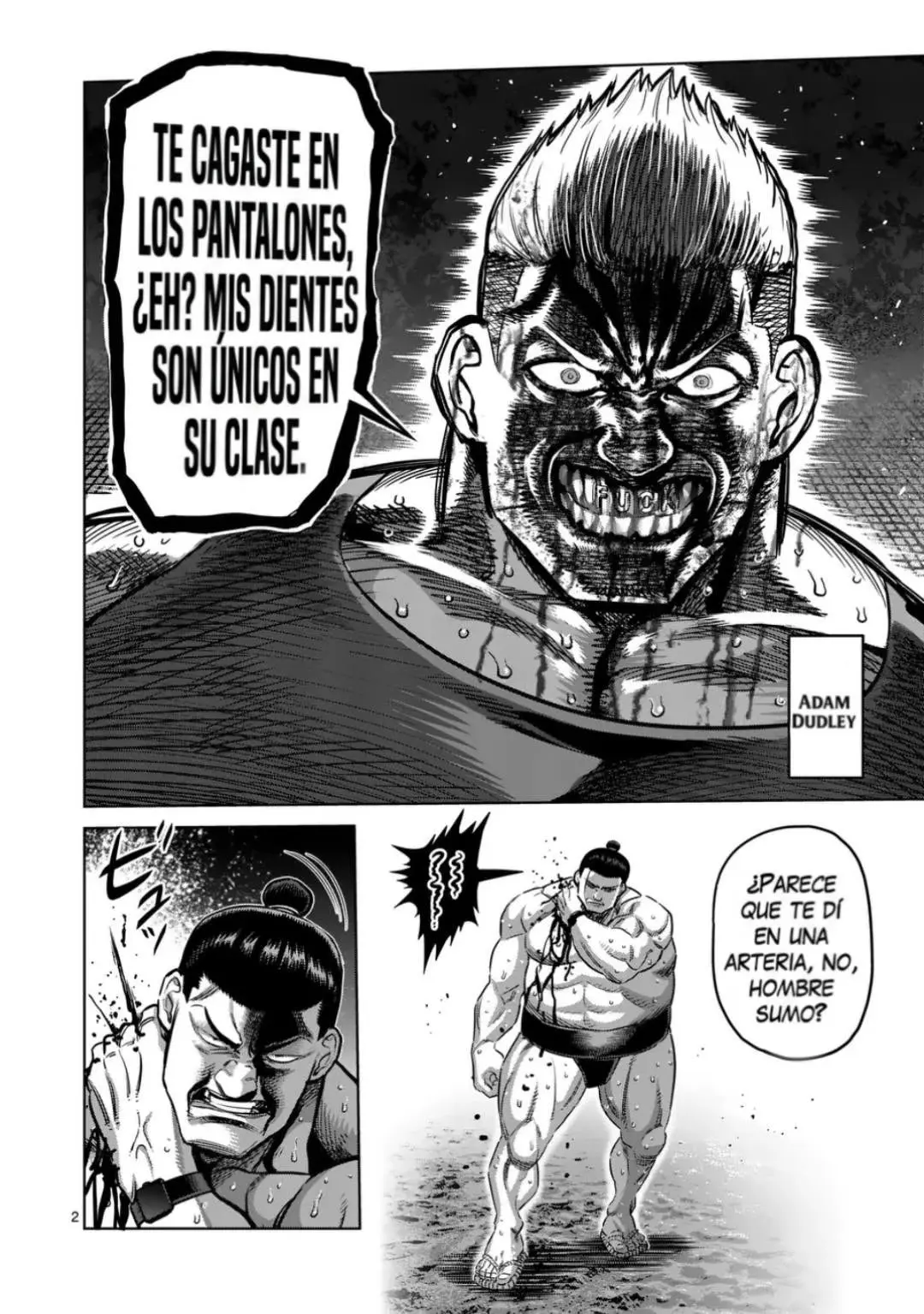 Kengan Omega capítulo 365 página 2
