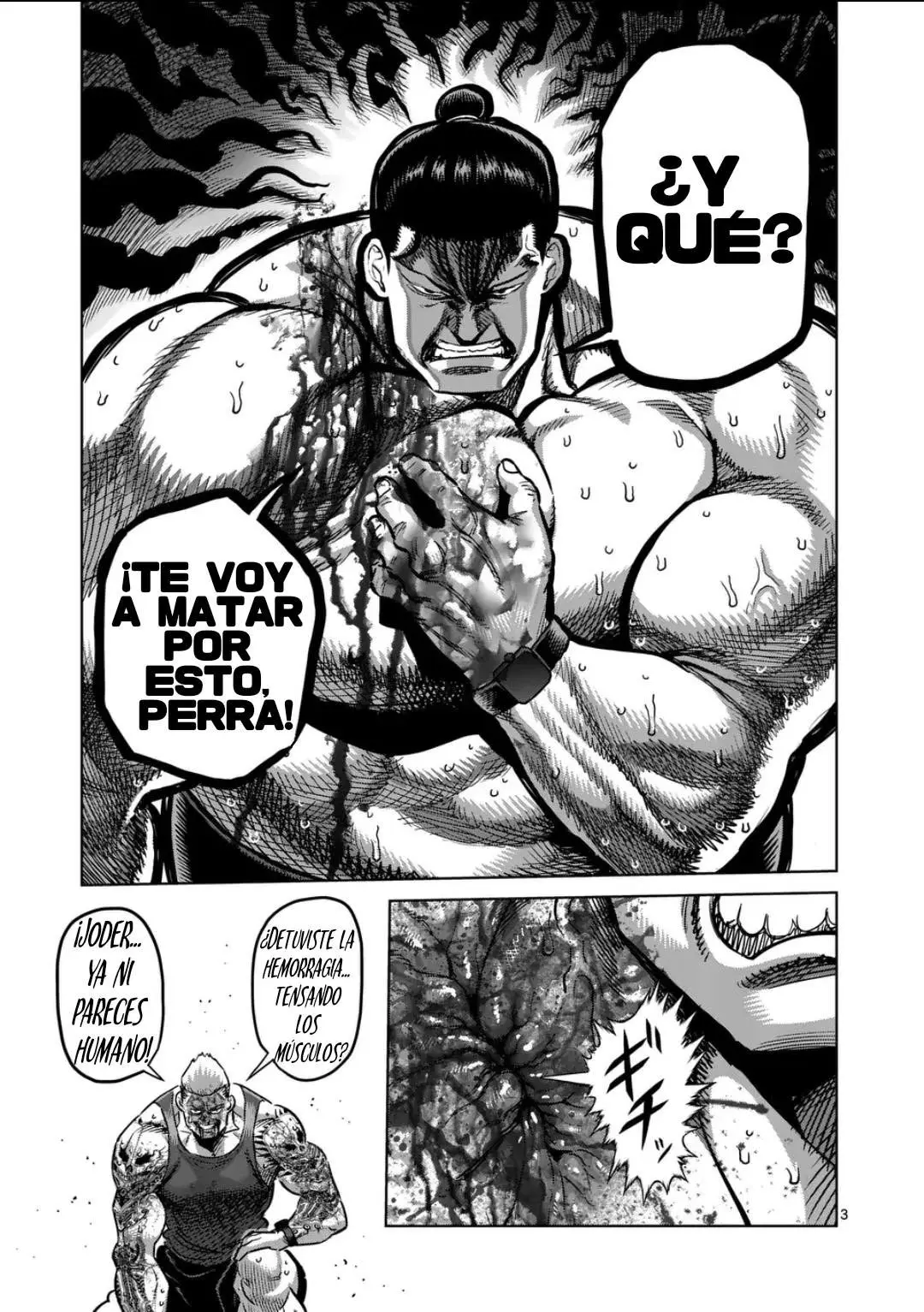 Kengan Omega capítulo 365 página 3