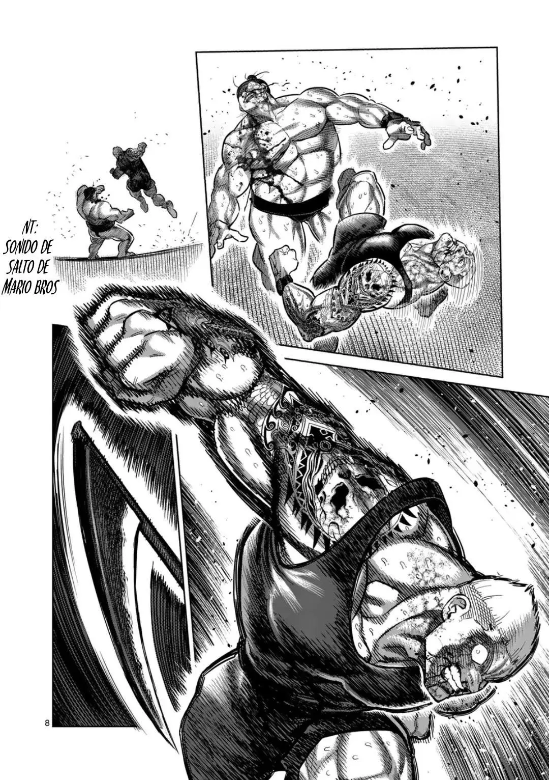 Kengan Omega capítulo 365 página 8
