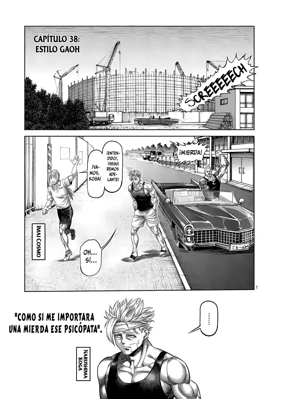 Kengan Omega capítulo 38 página 2