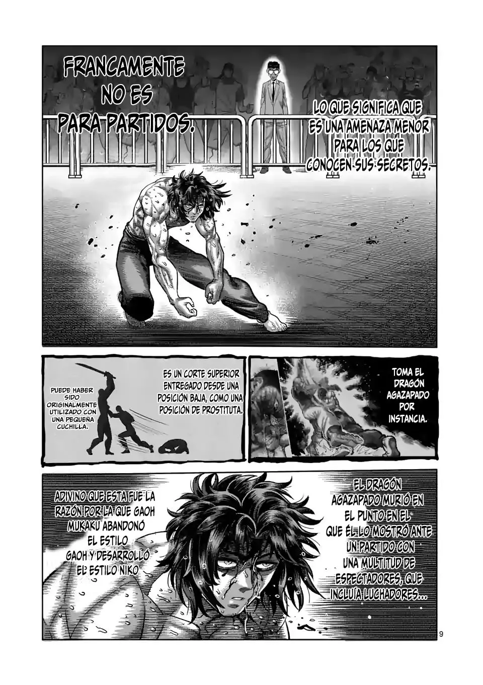 Kengan Omega capítulo 38 página 10
