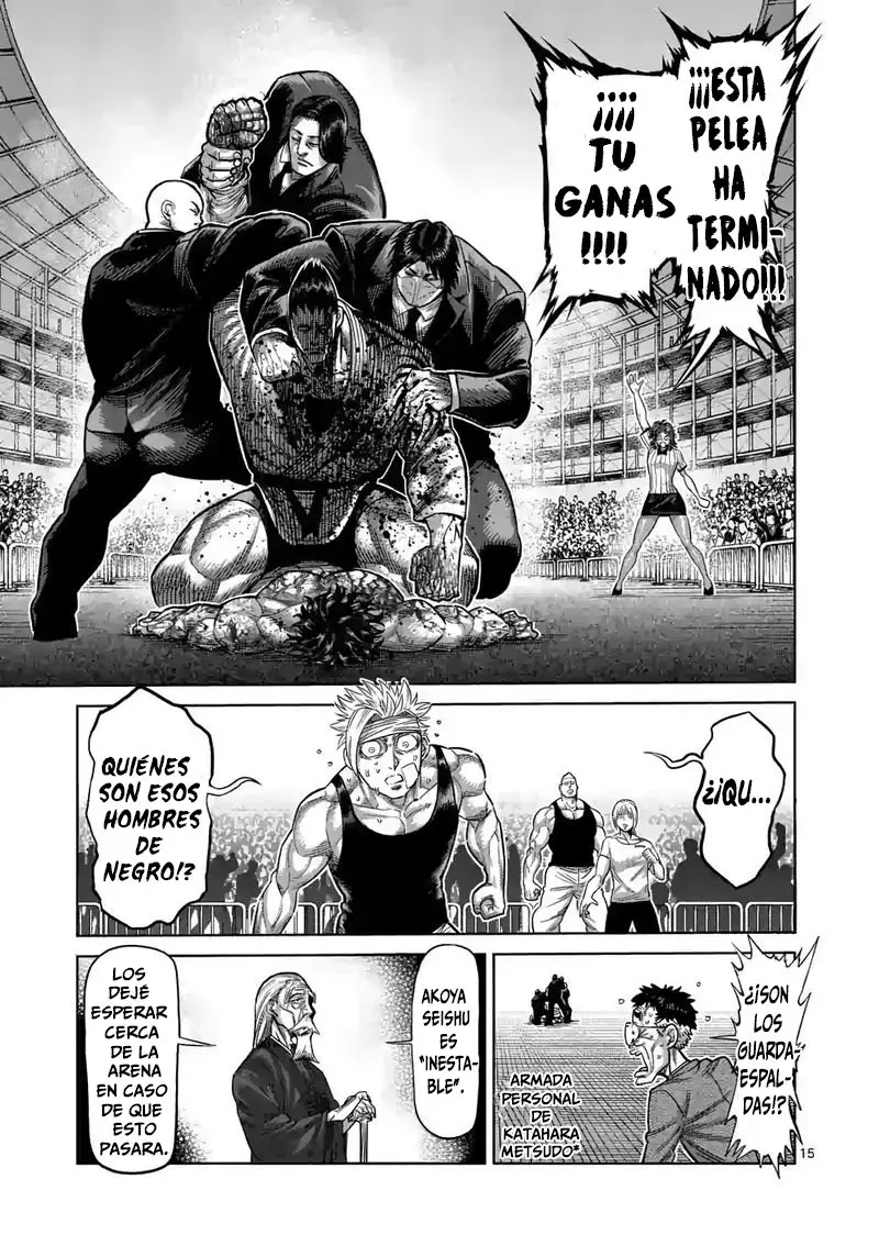 Kengan Omega capítulo 39 página 15